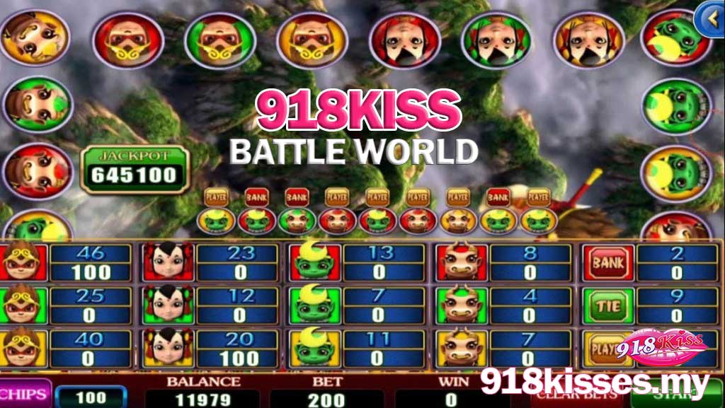 918kiss battle world